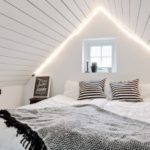 Hálószoba skandináv stílusban: jellemzők, fotó a belső térben-1