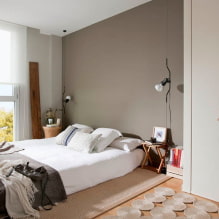 Schlafzimmer im skandinavischen Stil: Funktionen, Foto im Innenraum-3
