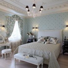 Schlafzimmer im provenzalischen Stil: Funktionen, echte Fotos, Designideen-1