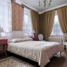 Schlafzimmer im Provence-Stil: Funktionen, echte Fotos, Designideen-3