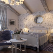 Спаваћа соба у стилу Провенце: карактеристике, стварне фотографије, дизајнерске идеје-4