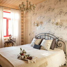 Спаваћа соба у стилу Провенце: карактеристике, стварне фотографије, дизајнерске идеје-7