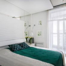 Спаваћа соба у белим тоновима: фотографија у унутрашњости, примери дизајна-6