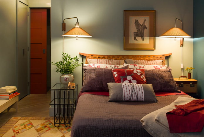 Bedroom in Feng Shui: location on the cardinal points, diagrams and photos