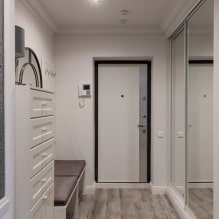 Design of a small hallway: photo in the interior, design features-6