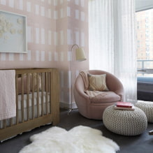 Дечија соба за новорођенче: идеје за дизајн ентеријера, фотографија-5