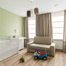 Дечија соба за новорођенче: идеје за дизајн ентеријера, фото-7