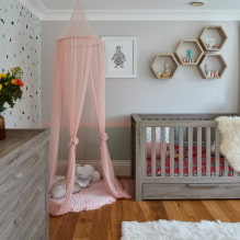 Gyermekszoba újszülöttnek: belsőépítészeti ötletek, fotó-8