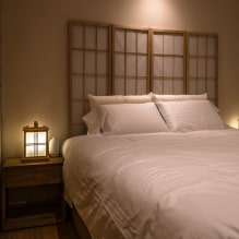 Bedroom in Japanese style: design features, photo in the interior-0