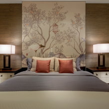 Bedroom in Japanese style: design features, photo in the interior-2