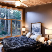 Bedroom in brown tones: features, combinations, photos in the interior-4