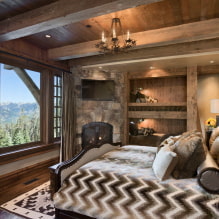 Bedroom in brown tones: features, combinations, photos in the interior-5