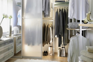 How to equip a dressing room? Design, photo in the interior.