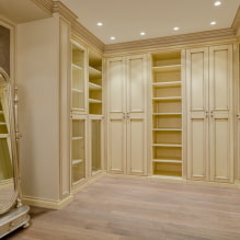 How to equip a dressing room? Design, photo in the interior. -5