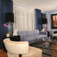 Wohnzimmer im Art-Deco-Stil - die Verkörperung von Luxus und Komfort im Interieur-3