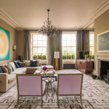 Wohnzimmer im Art-Deco-Stil - die Verkörperung von Luxus und Komfort im Interieur-5