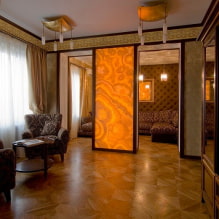 Nappali modern stílusban: tervezési jellemzők, fotó a belső térben-2