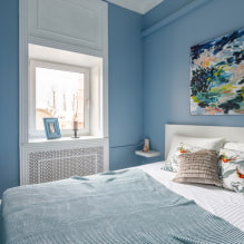 So dekorieren Sie ein kleines Schlafzimmer von 9 m² m? -4