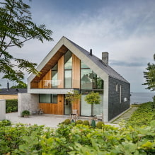 Scandinavian-style country house: features, photo examples-6