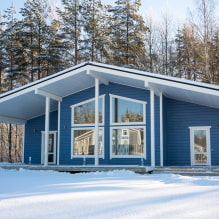 Сеоска кућа у скандинавском стилу: карактеристике, примери фотографија-8