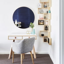 Shelves on the wall: photos, views, original design ideas-0