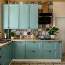 Features of the design of the kitchen in the Mediterranean style-8