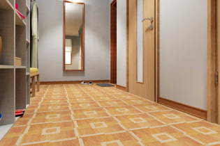 How to choose linoleum in the hallway?