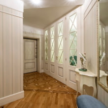 How to decorate the interior of a narrow hallway? -5