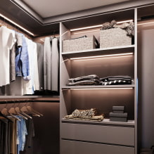 How to equip a dressing room from a pantry? -5