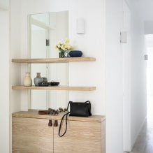 A folyosó és a folyosó tervezésének jellemzői a minimalizmus stílusában-0