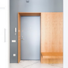 A folyosó és a folyosó kialakításának jellemzői a minimalizmus stílusában-1
