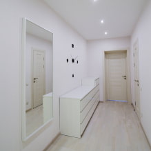 A folyosó és a folyosó kialakításának jellemzői a minimalizmus stílusában-3