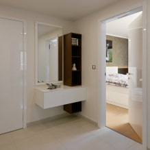 A folyosó és a folyosó kialakításának jellemzői a minimalizmus stílusában-4