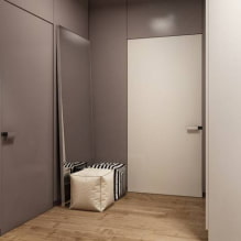 Mga tampok ng disenyo ng pasilyo at pasilyo sa estilo ng minimalism-7