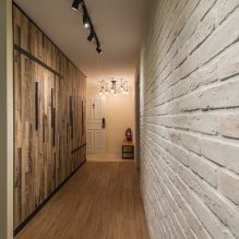 Loft-style hallway design: photo in the interior-5
