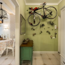 How to decorate a corridor and hallway in Provence style? -5
