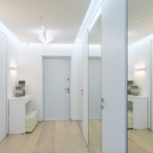 Folyosó modern stílusban: stílusos példák a belső térben-4