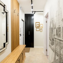 Folyosó modern stílusban: stílusos példák a belső térben-5