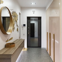 Folyosó modern stílusban: stílusos példák a belső térben-8