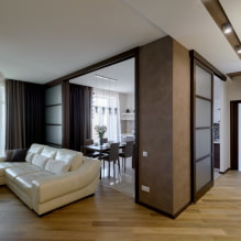 Wohnküche 30 qm M. - Foto im Innenraum, Planung und Zonierung-3