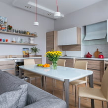 Wohnküche 25 m² - die besten Lösungen im Überblick -4