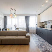 Wohnküche 25 m² - die besten Lösungen im Überblick -7
