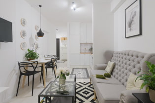 Wie dekoriere ich die Innenarchitektur einer Wohnküche von 17 m²?