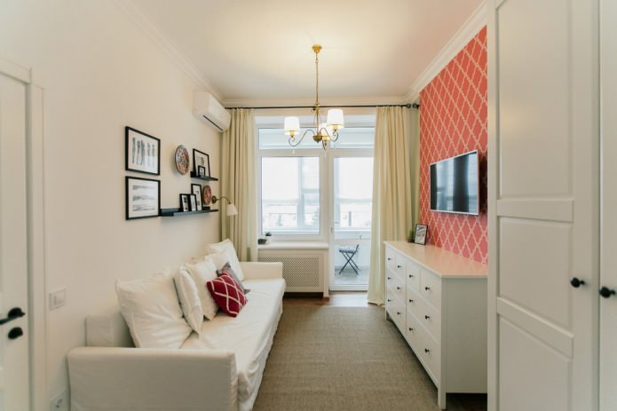 Hogyan lehet nagyítani egy szobát: színek, bútorok, fal, mennyezet és padló dekorációjának megválasztása