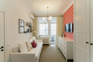 Hogyan lehet nagyítani egy szobát: színek, bútorok, fal, mennyezet és padló dekorációjának kiválasztása