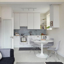Wohnküche 14 m² - Fotobewertung der besten Lösungen-3