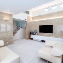 High-tech living room design features (46 photos) -2