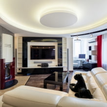 High-tech living room design features (46 photos) -1