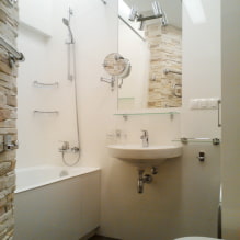Како створити стилски дизајн купатила у Хрушчову? -4