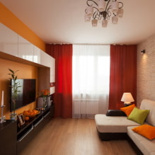 Fotobewertung der besten Ideen für die Wohnzimmergestaltung 18 m²-7